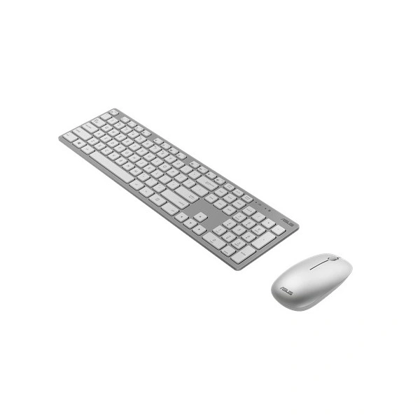 ASUS Desktop W5000 HUN fehér vezeték nélküli billentyűzet és egér (Újszerű)