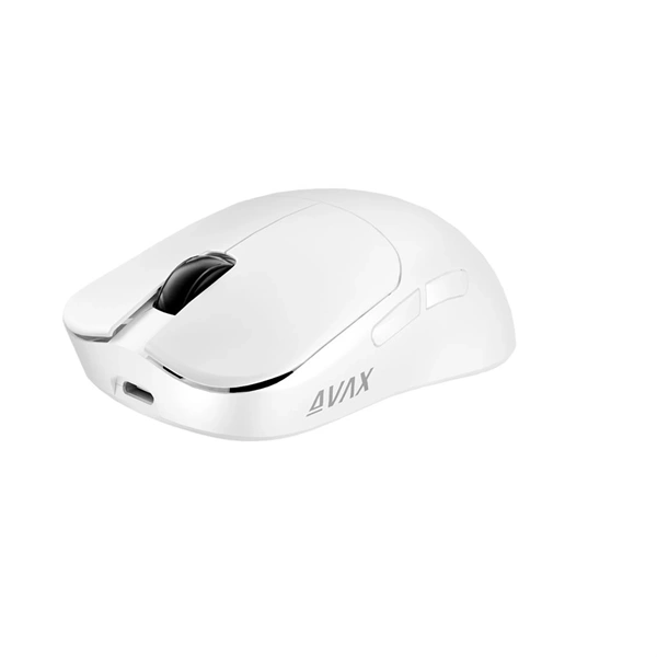 AVAX LW02 PRO tri-mode 1k lightweight fehér gamer egér