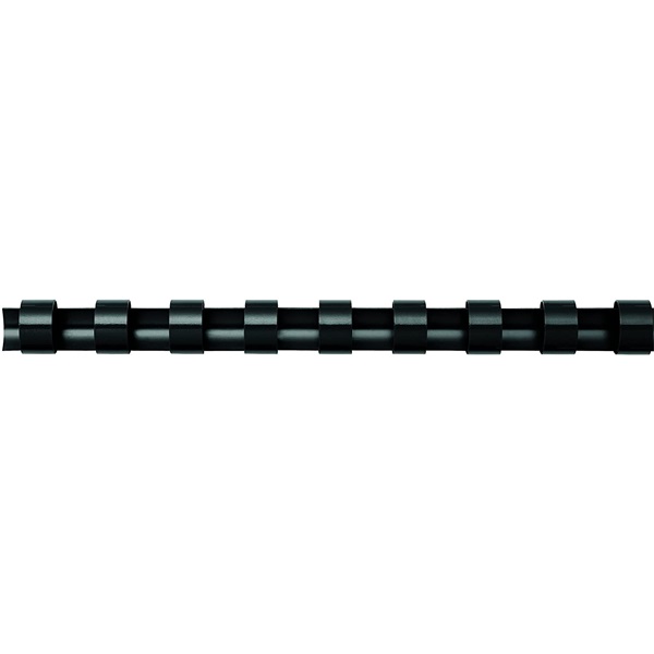 Apex 19mm 100db-os 121-150lapos fekete műanyag spirál (Újszerű)