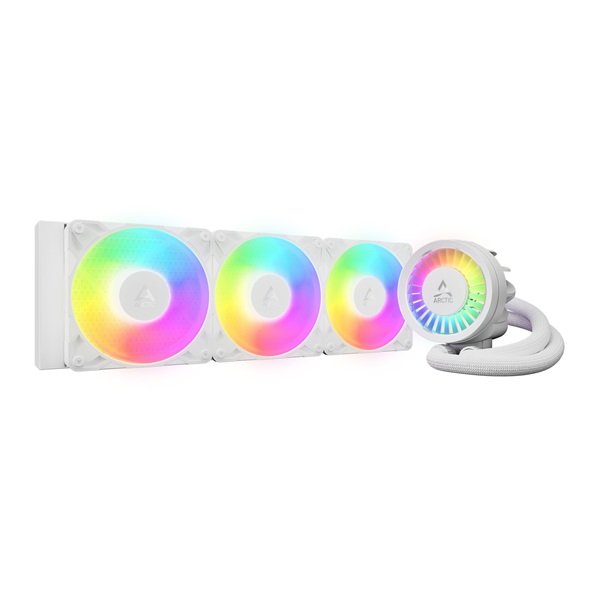 Arctic Liquid Freezer III Pro 360 A-RGB fehér vízhűtéses processzor hűtő (Újszerű)