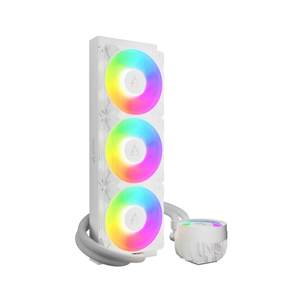Arctic Liquid Freezer III Pro 360 A-RGB fehér vízhűtéses processzor hűtő (Újszerű)