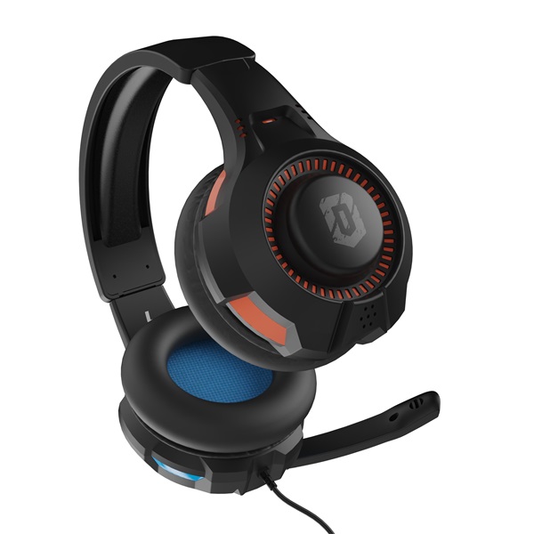 Armor3 M07222-BUOR SoundTac Nintendo/PS/XBOX/PC/Mac unvierzális vezetékes kék-narancssárga gamer headset