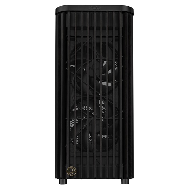 Asus ProArt PA401 WOOD METAL fekete (táp nélküli) mATX ház