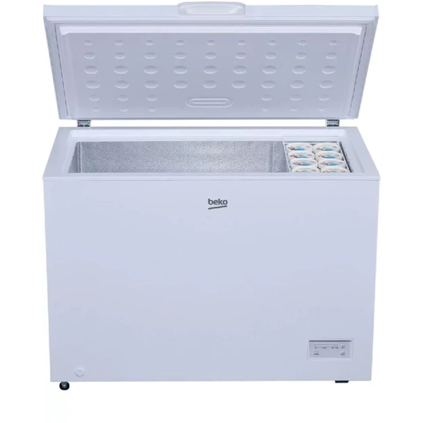 Beko CF316EWN fehér, Fagyasztó:308L, fagyasztóláda (Újszerű)