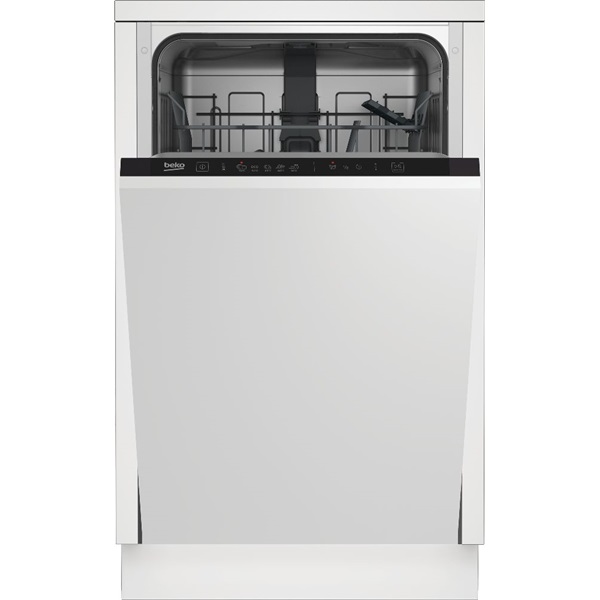 Beko DIS35025 programok száma: 5, keskeny beépíthető, 10 terítékes mosogatógép (Újszerű)