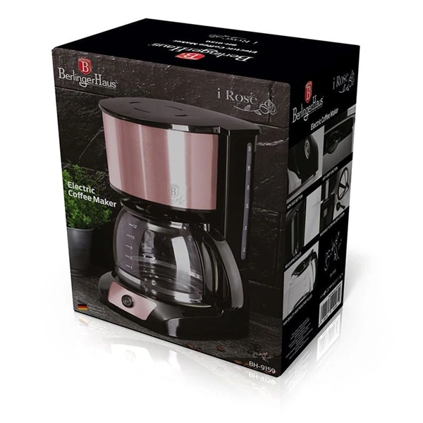 Berlinger Haus BH/9159 rózsaszín filteres kávéfőző