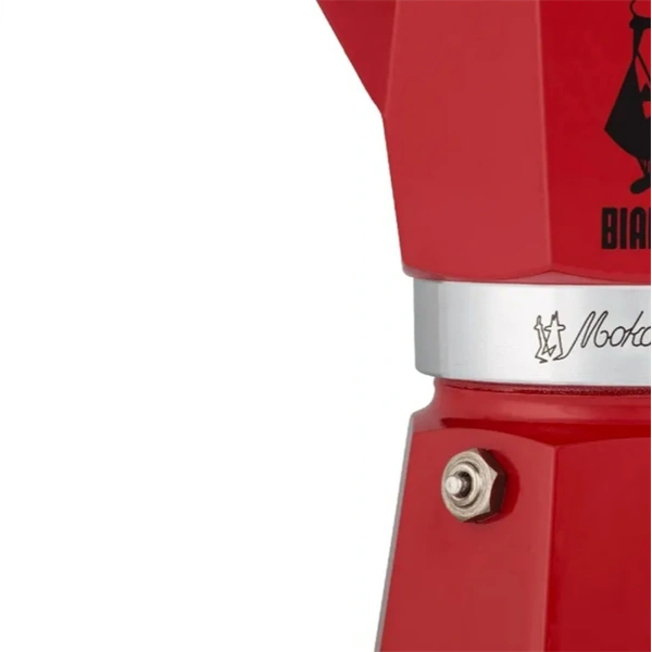 Bialetti 4942 Moka Express piros 3 személyes kotyogós kávéfőző