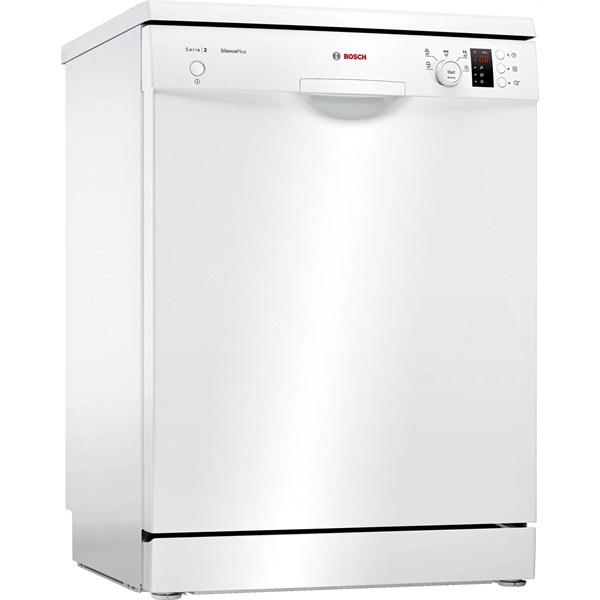 Bosch SMS25AW05E fehér, programok száma: 5, szabadonálló, 12 terítékes mosogatógép (Újszerű)