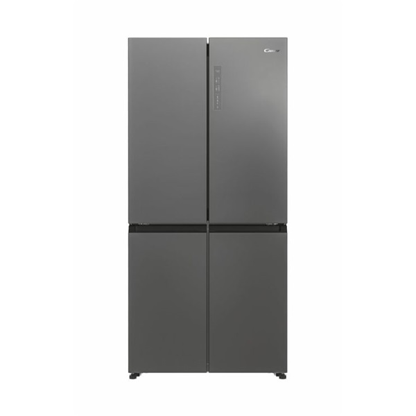 Candy CFQQ5T817EPS ezüst, négyajtós, Hűtő:311L, Fagyasztó:156L, Total No frost hűtőszekrény