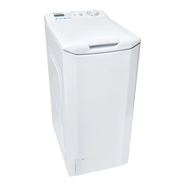 Candy CST27LET fehér, felültöltős, max.1200ford., 7 kg, mosógép (Használt - A)