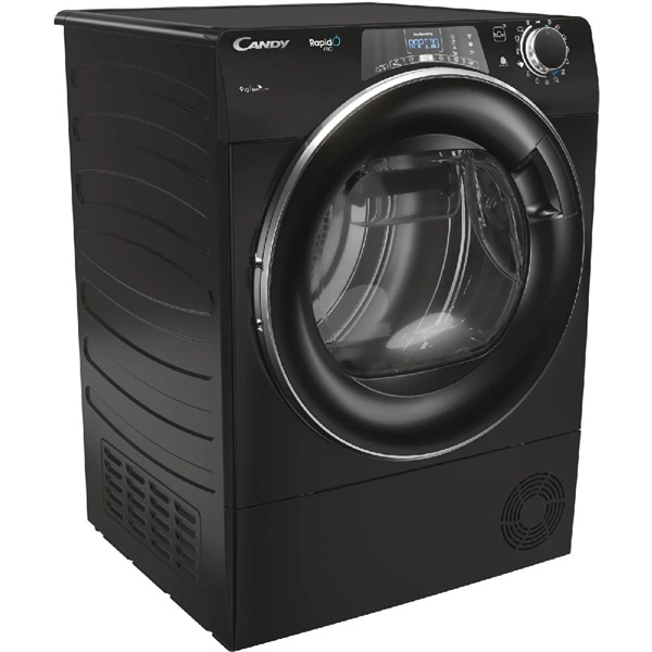 Candy RPEH9A2TBCEBX-S fekete, 9 kg, hőszivattyús, szárítógép