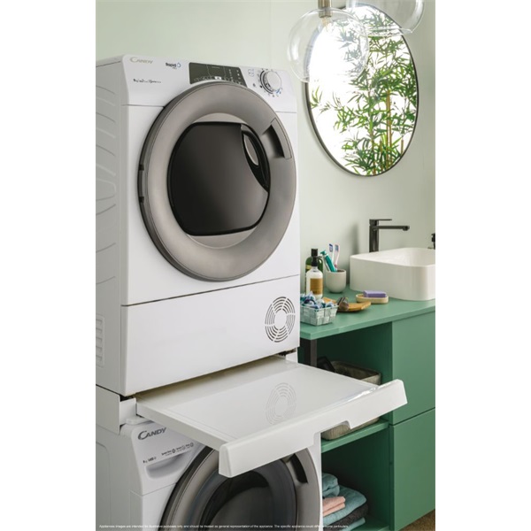 Candy RPE H9A2TRE-S Rapido fehér, 9 kg, hőszivattyús, szárítógép