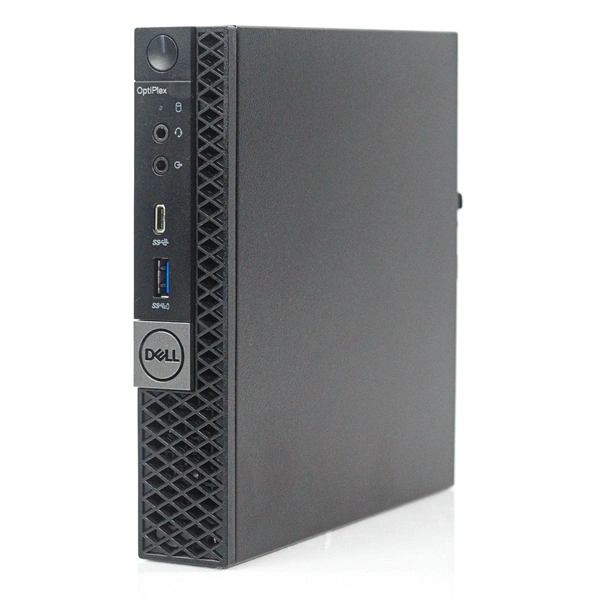 DELL OptiPlex 5060 Micro/i5-8th/8GB/256GB/Win Pro COA/fekete asztali számítógép (Használt A+)