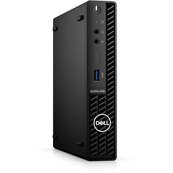 Dell OptiPlex 3090 Micro/i5-10th/16GB/512GB/Win Pro COA/fekete asztali számítógép (Használt A+)