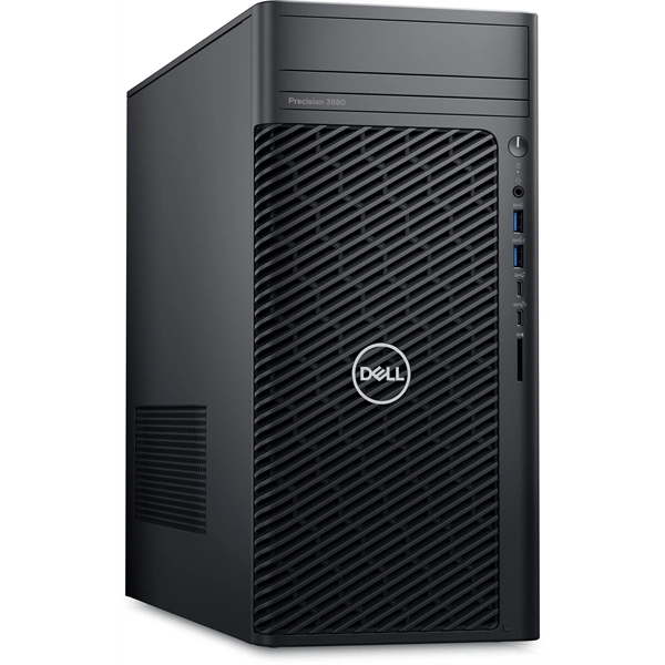 Dell Precision 3680 Workstation TWR/i5-14500/16GB/256GB/fekete asztali számítógép