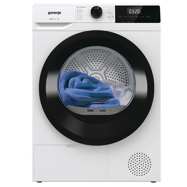Gorenje D2HNE9D fehér, 9 kg, hőszivattyús, szárítógép