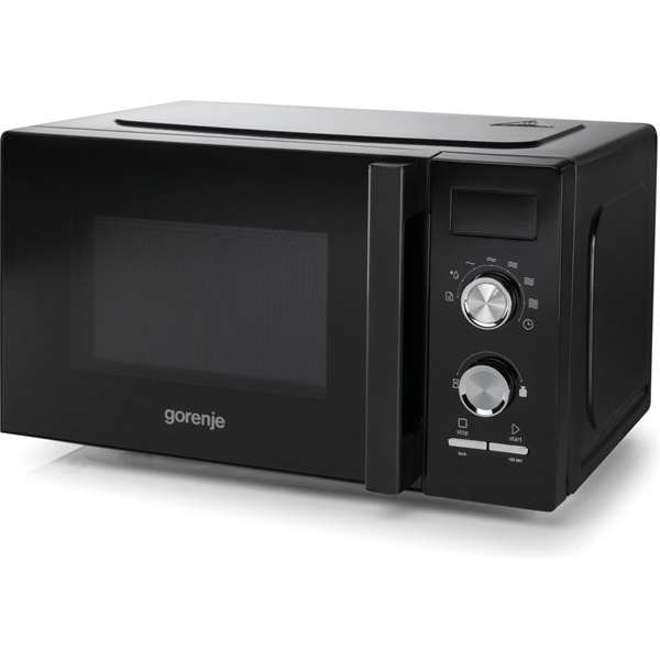 Gorenje MO20A3BH 800W 20L fekete mikrohullámú sütő (Újracsomagolt)