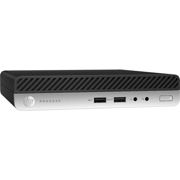 HP 400 G4 Micro/i5-8TH/16GB/256GB SSD/Win Pro COA fekete asztali számítógép (Használt A)