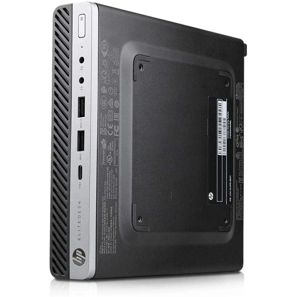 HP EliteDesk 800 G5 Micro/i5-9th/16GB/512GB SSD/Win Pro COA fekete asztali számítógép (Használt A)