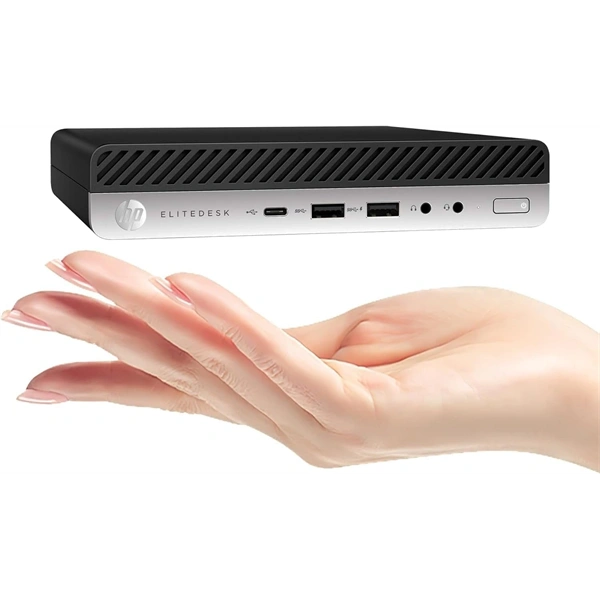 HP EliteDesk 800 G5 Micro/i5-9th/16GB/512GB SSD/Win Pro COA fekete asztali számítógép (Használt A)