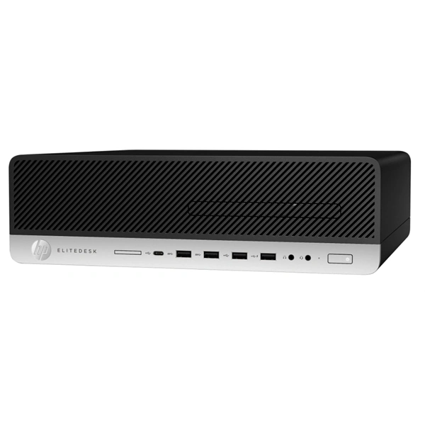 HP EliteDesk 800 G5 SFF/i5-9th/16GB/256GB SSD/Win Pro COA fekete asztali számítógép (Használt A)