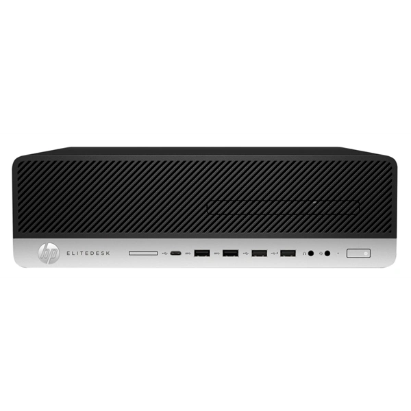 HP EliteDesk 800 G5 SFF/i5-9th/16GB/256GB SSD/Win Pro COA fekete asztali számítógép (Használt A)