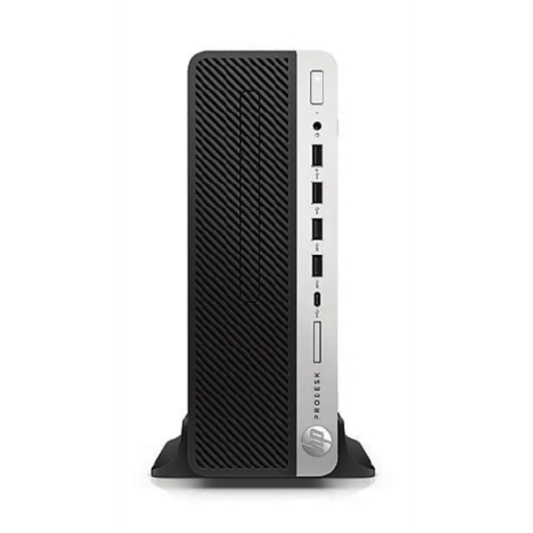 HP ProDesk 600 G4 SFF/i5-8th/8GB/256GB/Win Pro COA/fekete asztali számítógép (Használt A+)