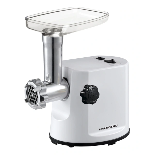 Hausberg HB-3415AB 1200W fehér elektromos húsdaráló réz motor