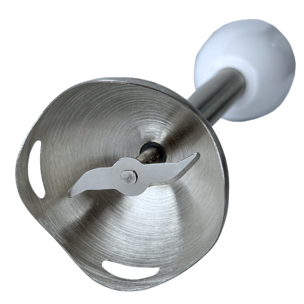 Hausberg HB-7701AB 500W fehér üvegkancsóval, aprítóval 3in1 botmixer szett