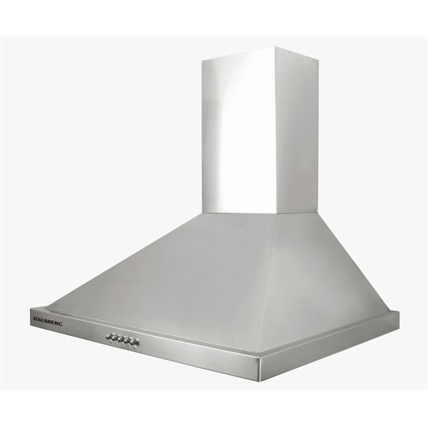 Hausberg HB-1260NG fekete, szabadonálló, kürtős, méret:59,9 cm, zajszint:56 dB, páraelszívó