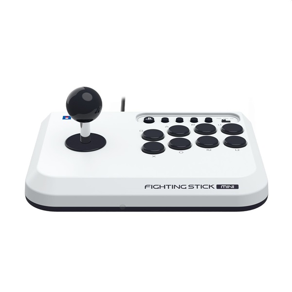 Hori Fighting Stick Mini PS5/PS4 Arcade fehér vezetékes kontroller
