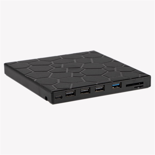 IRIS ROCK EXTERNAL Blu-Ray író, 8in1, USB 3.0, Read/write:CD/VCD/DVD/BD, tálcás, DVD-RW, fekete