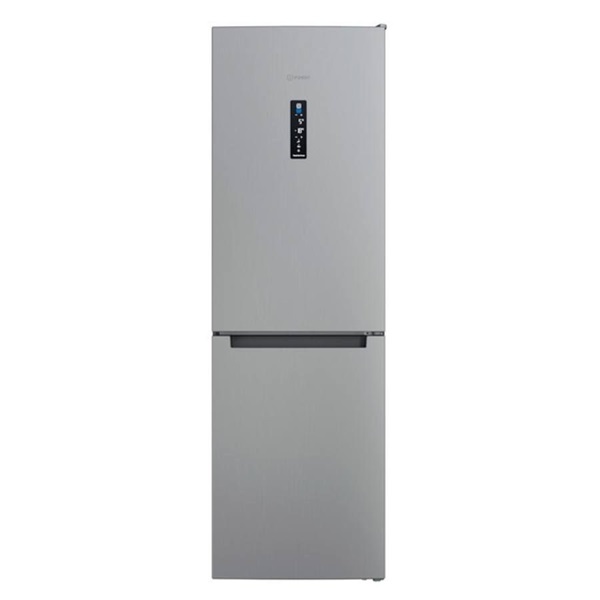Indesit INFC8 TT33X inox, alulfagyasztós, Hűtő:231L, Fagyasztó:104L, Total No frost hűtőszekrény (Újszerű)