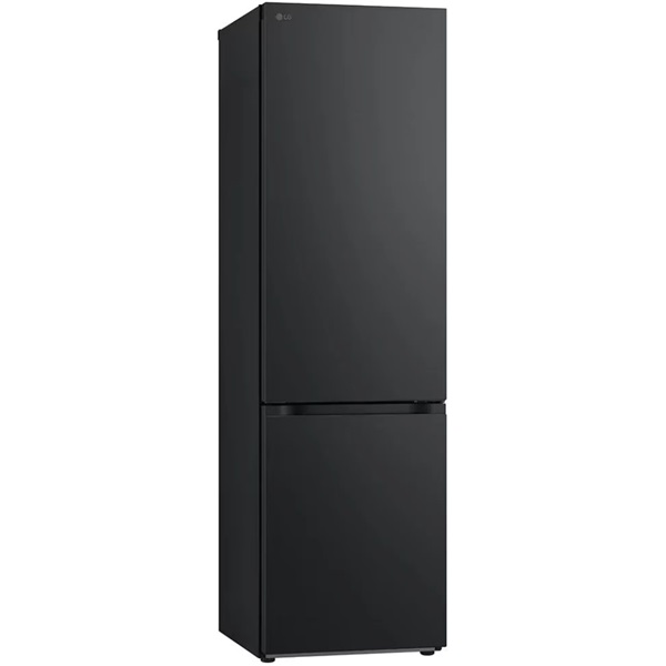 LG GBV7280CEV fekete, alulfagyasztós, Hűtő:277L, Fagyasztó:110L, DoorCooling hűtőszekrény (Újszerű)