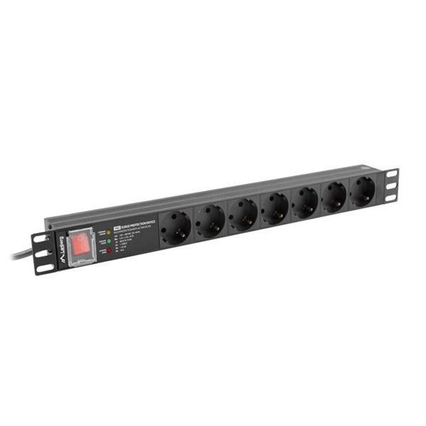 Lanberg PDU-PRO-07F-0200-BK 2m vezeték 19