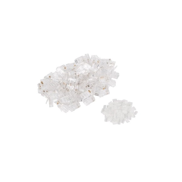 Lanberg PLU-6000 Cat.6 UTP RJ45 8P8C univerzális adapteres dugó 100db/csomag