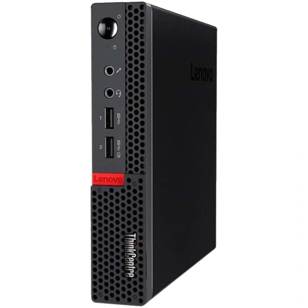 Lenovo ThinkCentre M910q Micro/i5-7th/8GB/256GB SSD/Win Pro COA/fekete asztali számítógép (Használt A+)