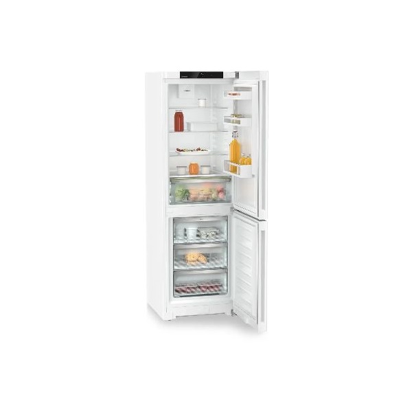 Liebherr KGN 52Vd03 fehér, alulfagyasztós, Hűtő:227L, Fagyasztó:103L, hűtőszekrény