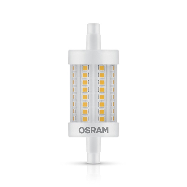 Osram Superstar műanyag búra/8,5W/1055lm/2700K/R7s dimmelhető LED ceruza izzó