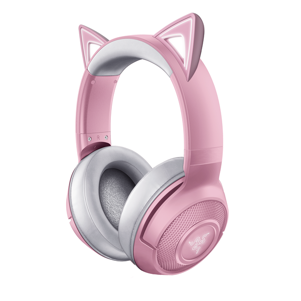 Razer Kraken Kitty V2 rózsaszín vezeték nélküli gamer fejhallgató (Újracsomagolt)