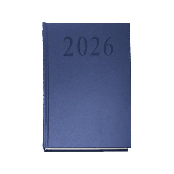 Sakota 2026 A5 napi beosztású kék határidőnapló