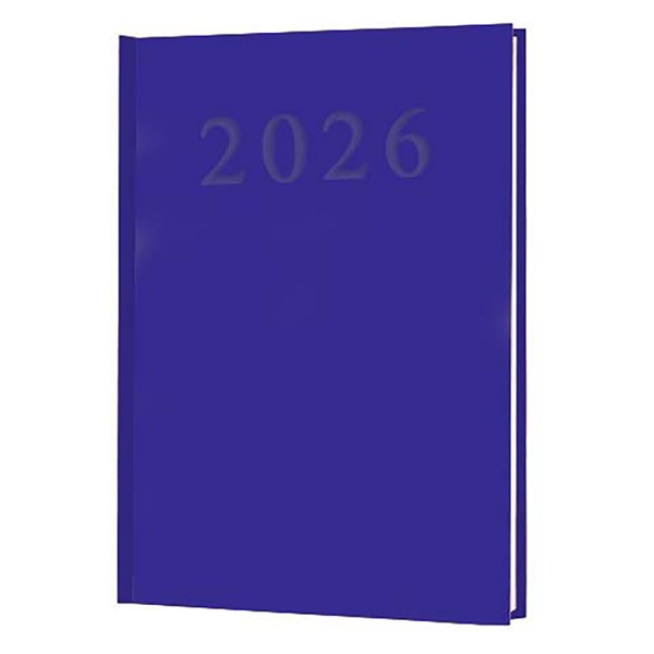 Sakota 2026 A5 napi beosztású kék határidőnapló