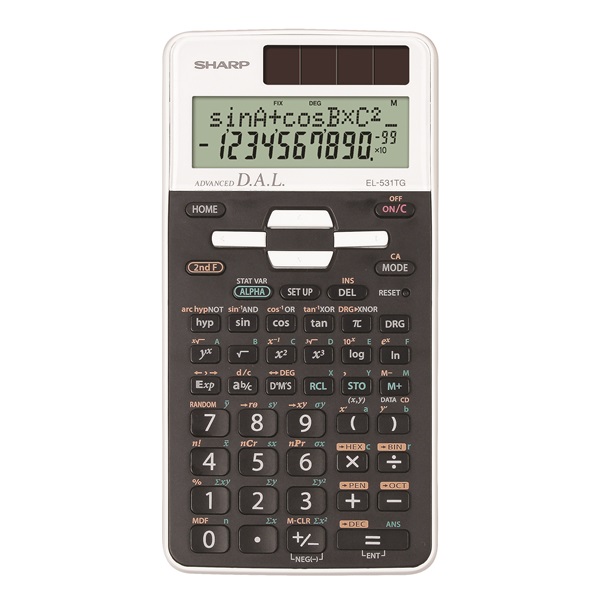 Sharp EL-531TGWH 273 funkciós tudományos számológép (Újracsomagolt)