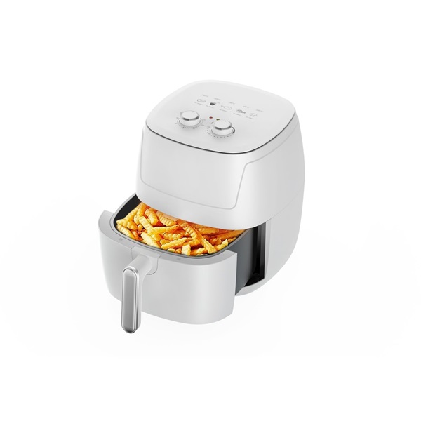 TOO AF-110W-1350 W fehér 5,2 L forrólevegős sütő (air fryer/airfryer) (Újracsomagolt)