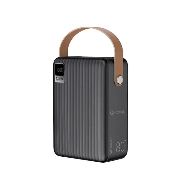 Tracer Skala 8, 80 000 mAh, 7 portos Quick Charge 3.0 fekete hordozható power bank