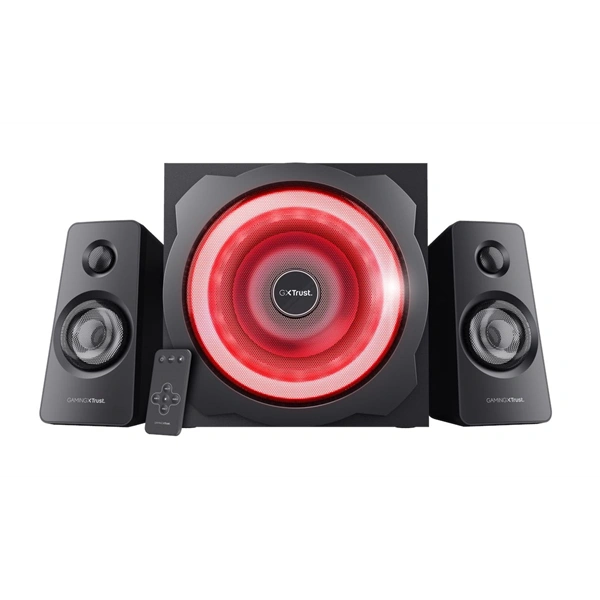 Trust GXT 629 Tytan 2.1 Speaker RGB jack 120W fa gamer hangszóró