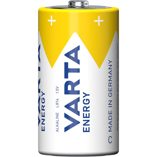 Varta 4114229422 Energy bébi C (LR14) elem 2db/csomag (műanyagmentes csomagolás)