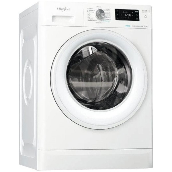 Whirlpool FFB 8489 WV EE fehér, elöltöltős, max.1400ford., 8 kg, mosógép (Újszerű)
