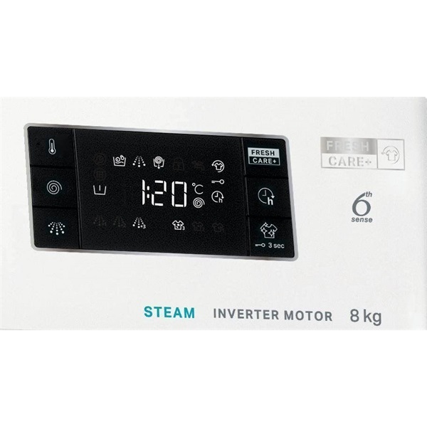 Whirlpool FFB 8489 WV EE fehér, elöltöltős, max.1400ford., 8 kg, mosógép (Újszerű)